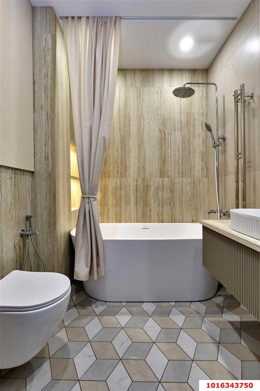 Фото №6: 1-комнатная квартира 37 м² - Краснодар, Центральный внутригородской округ, Табачная Фабрика, мкр. жилой комплекс Все Свои, ул. Колхозная, 5/2к1