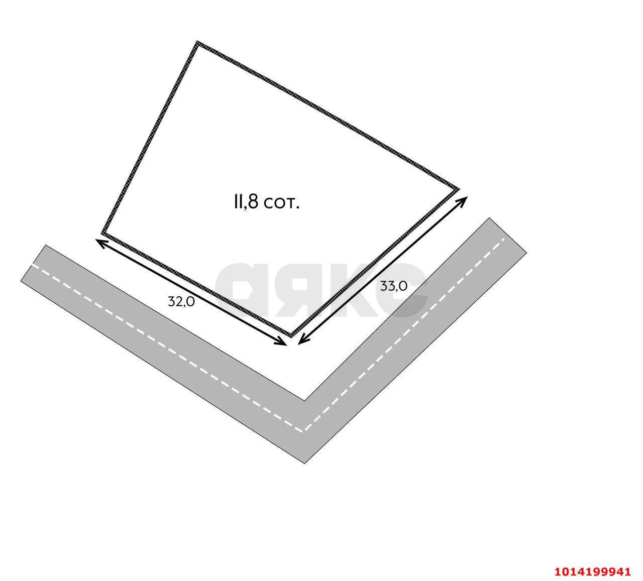 Фото №5: Земельный участок 11.8 сот. - Белозёрный, мкр. Прикубанский внутригородской округ, ул. Лотосов, 1