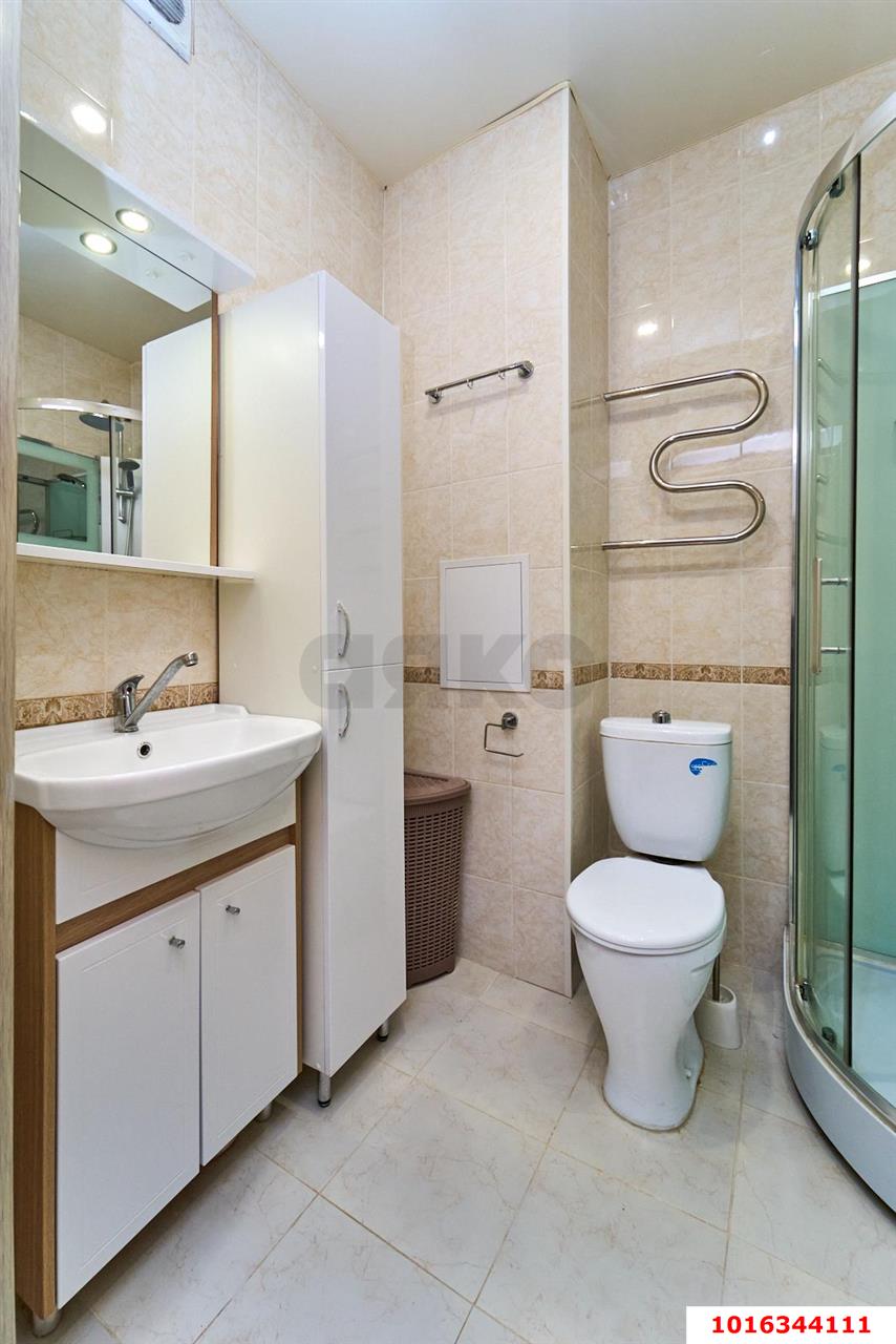 Фото №12: 1-комнатная квартира 45 м² - Краснодар, Молодёжный, Прикубанский внутригородской округ, мкр. жилой комплекс Дуэт, ул. Душистая, 79к2