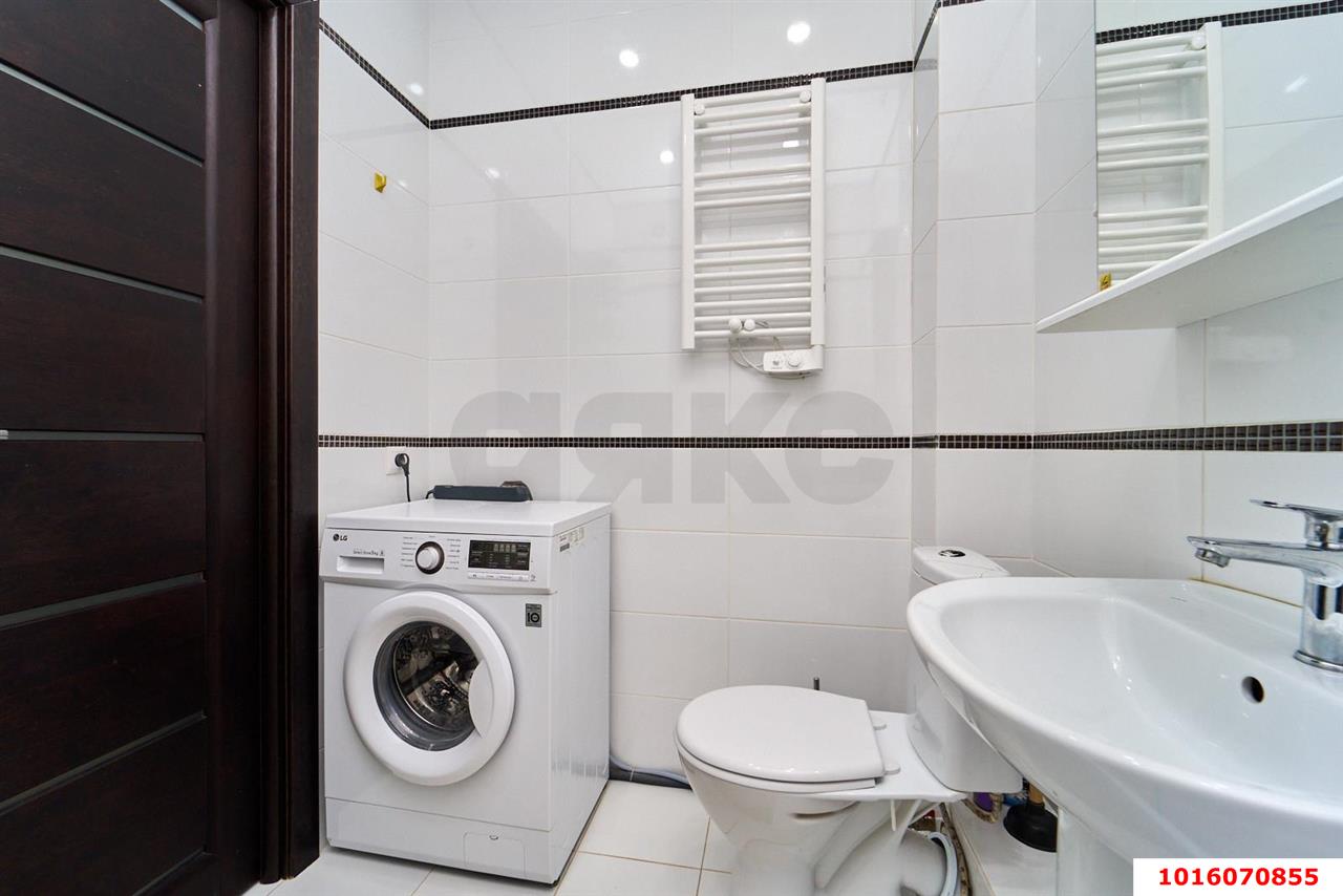 Фото №12: 1-комнатная квартира 40 м² - Краснодар, Славянский, мкр. Прикубанский внутригородской округ, ул. Заполярная, 37к2