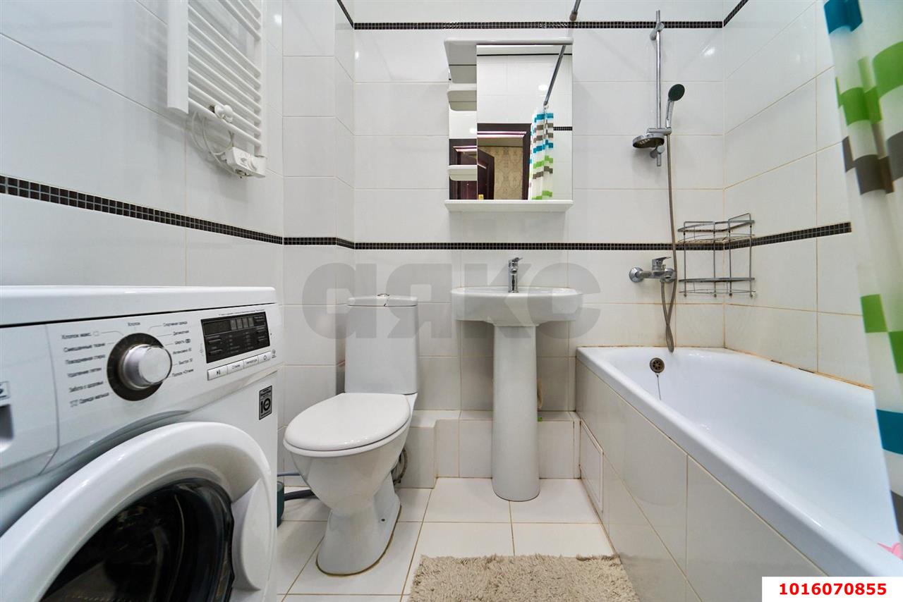 Фото №10: 1-комнатная квартира 40 м² - Краснодар, Славянский, мкр. Прикубанский внутригородской округ, ул. Заполярная, 37к2