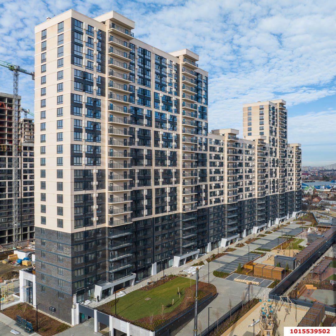 Фото №3: 1-комнатная квартира 38 м² - Краснодар, Центральный внутригородской округ, мкр. Черёмушки, ул. Обрывная, 132/1