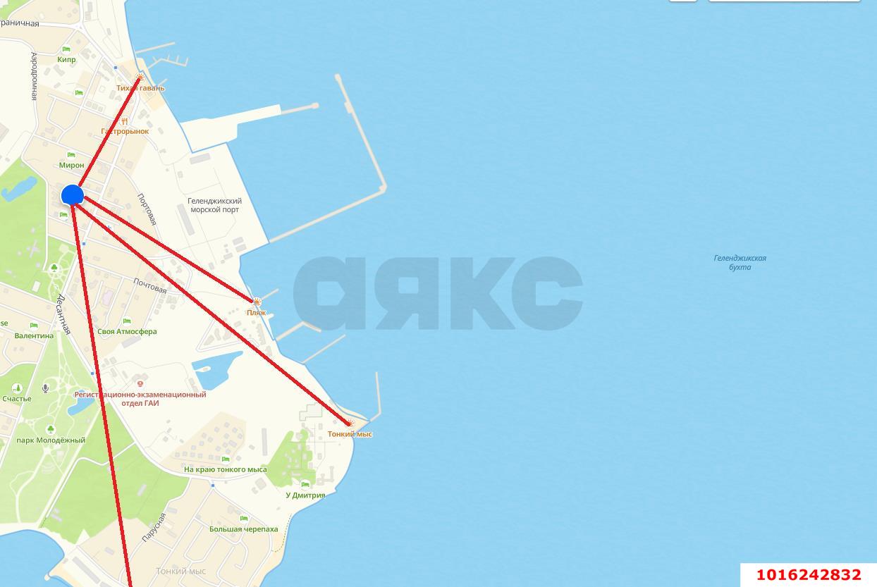 Фото №9: 1-комнатная квартира 17 м² - Геленджик, ул. Десантная, 26А