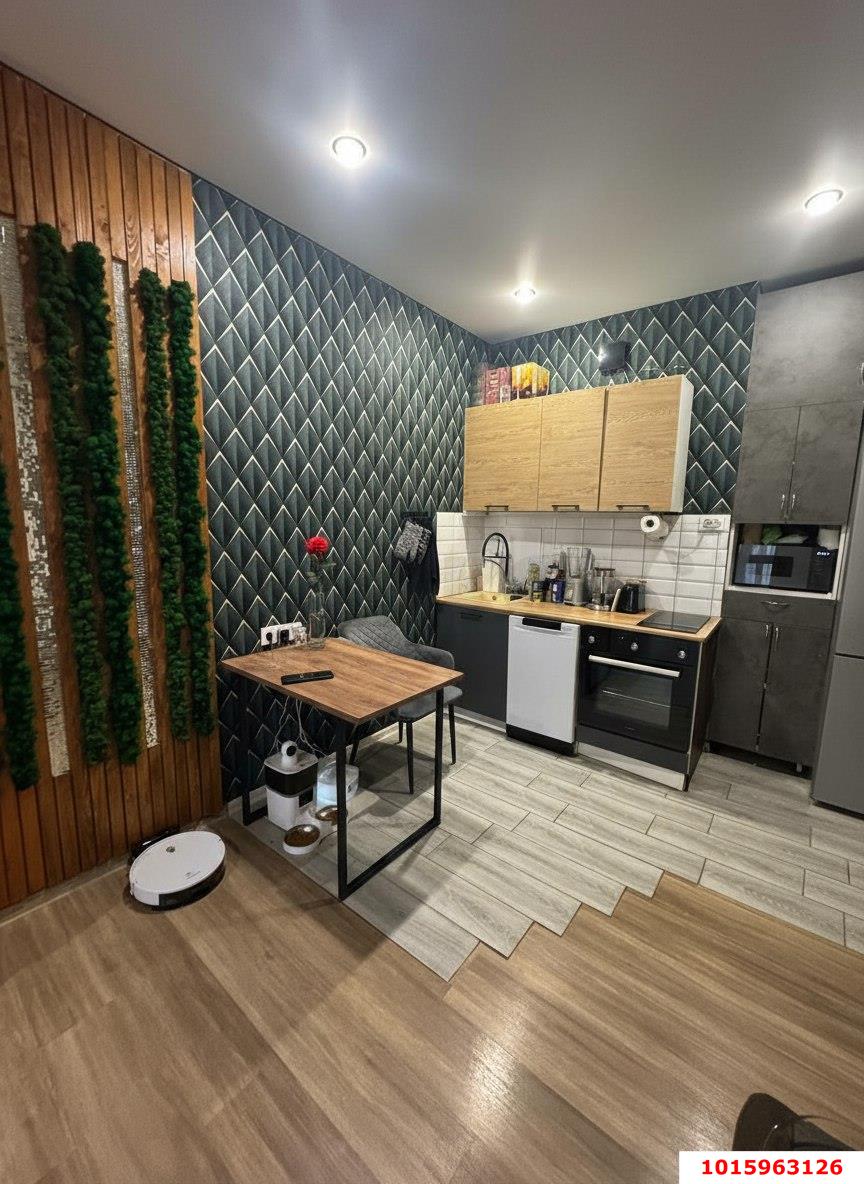 Фото №4: 1-комнатная квартира 44 м² - Краснодар, Прикубанский внутригородской округ, мкр. Любимово, 2/1