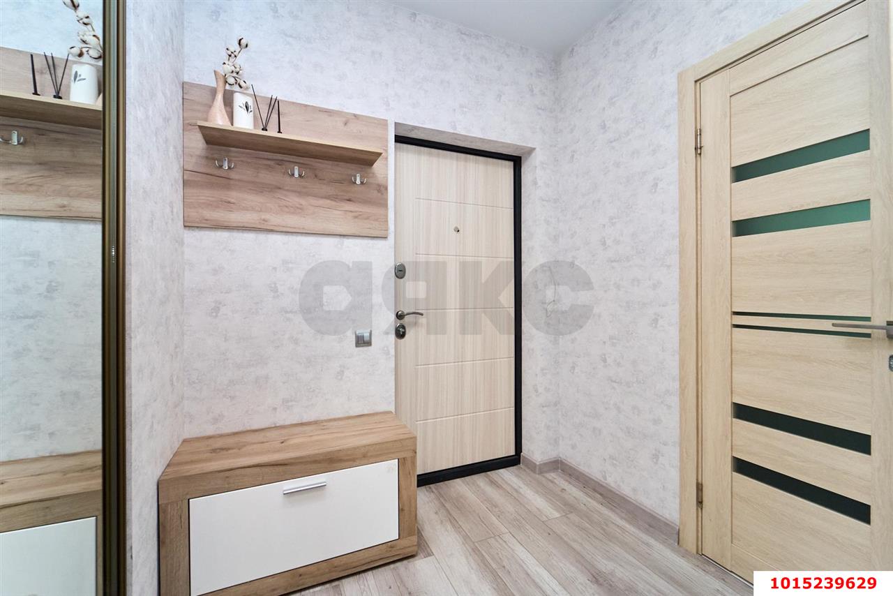 Фото №12: 1-комнатная квартира 36 м² - Краснодар, Прикубанский внутригородской округ, Калинино, Завод Радиоизмерительных Приборов, мкр. ЖК Акварели-2, ул. Тепличная, 62/1к6