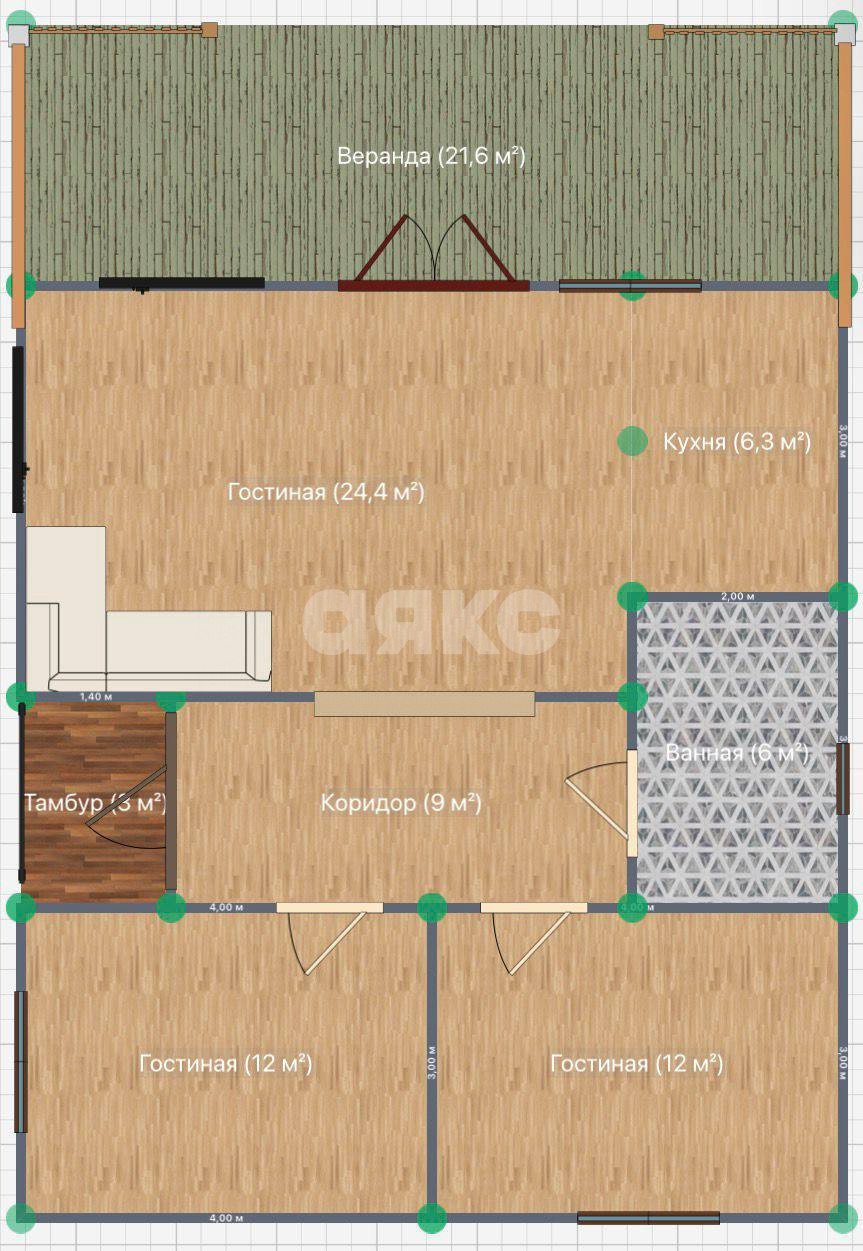 Фото №12: Дом 72 м² + 8 сот. - КП Малахитовая поляна, мкр. территория Максимовка-1, ул. Ольховая
