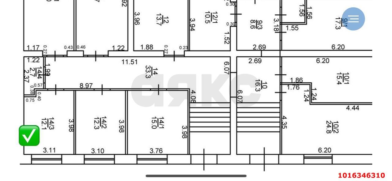 Фото №3: Коммерция 13 м² - Краснодар, Прикубанский внутригородской округ, Завод Радиоизмерительных Приборов, мкр. Музыкальный, ул. Московская, 140В
