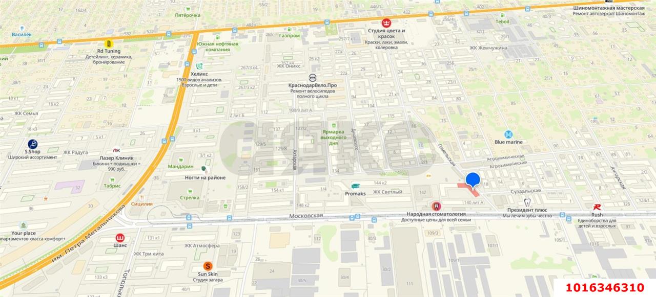 Фото №8: Коммерция 13 м² - Краснодар, Прикубанский внутригородской округ, Завод Радиоизмерительных Приборов, мкр. Музыкальный, ул. Московская, 140В