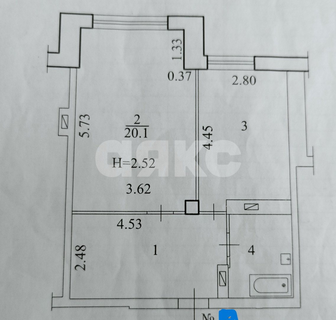 Фото №10: 1-комнатная квартира <span class="whitespace-nowrap">47 м²</span>, <span class="whitespace-nowrap">1/10 эт.</span> - Волгоград, Тракторозаводский, Спартановка, мкр. 413-й, ул. набережная Волжской Флотилии, 21Б