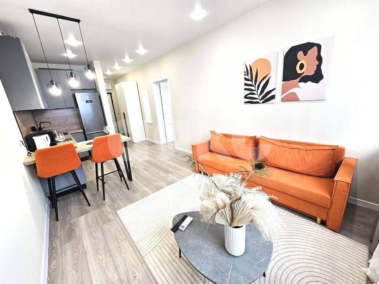 Фото №5: 2-комнатная квартира 40 м² - Сочи, Хостинский, жилой комплекс Кислород, мкр. Бытха, ул. Ясногорская, 16/2к6