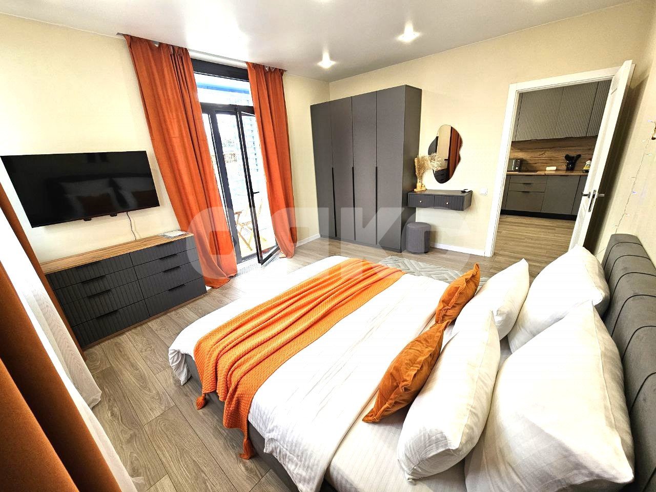 Фото №10: 2-комнатная квартира 40 м² - Сочи, Хостинский, жилой комплекс Кислород, мкр. Бытха, ул. Ясногорская, 16/2к6