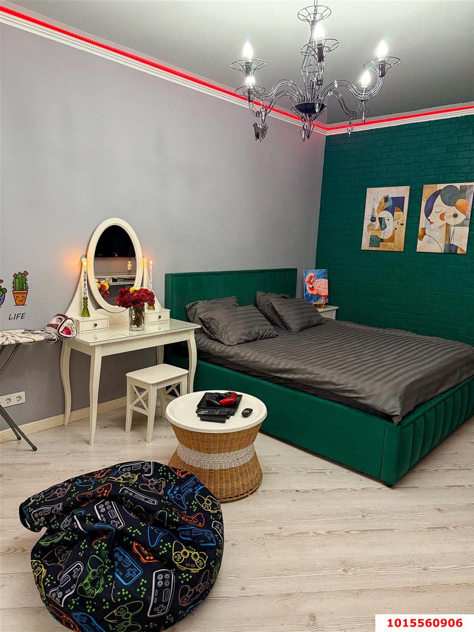 Фото №3: 1-комнатная квартира 55 м² - Краснодар, Западный внутригородской округ, мкр. Фестивальный, ул. Монтажников, 10