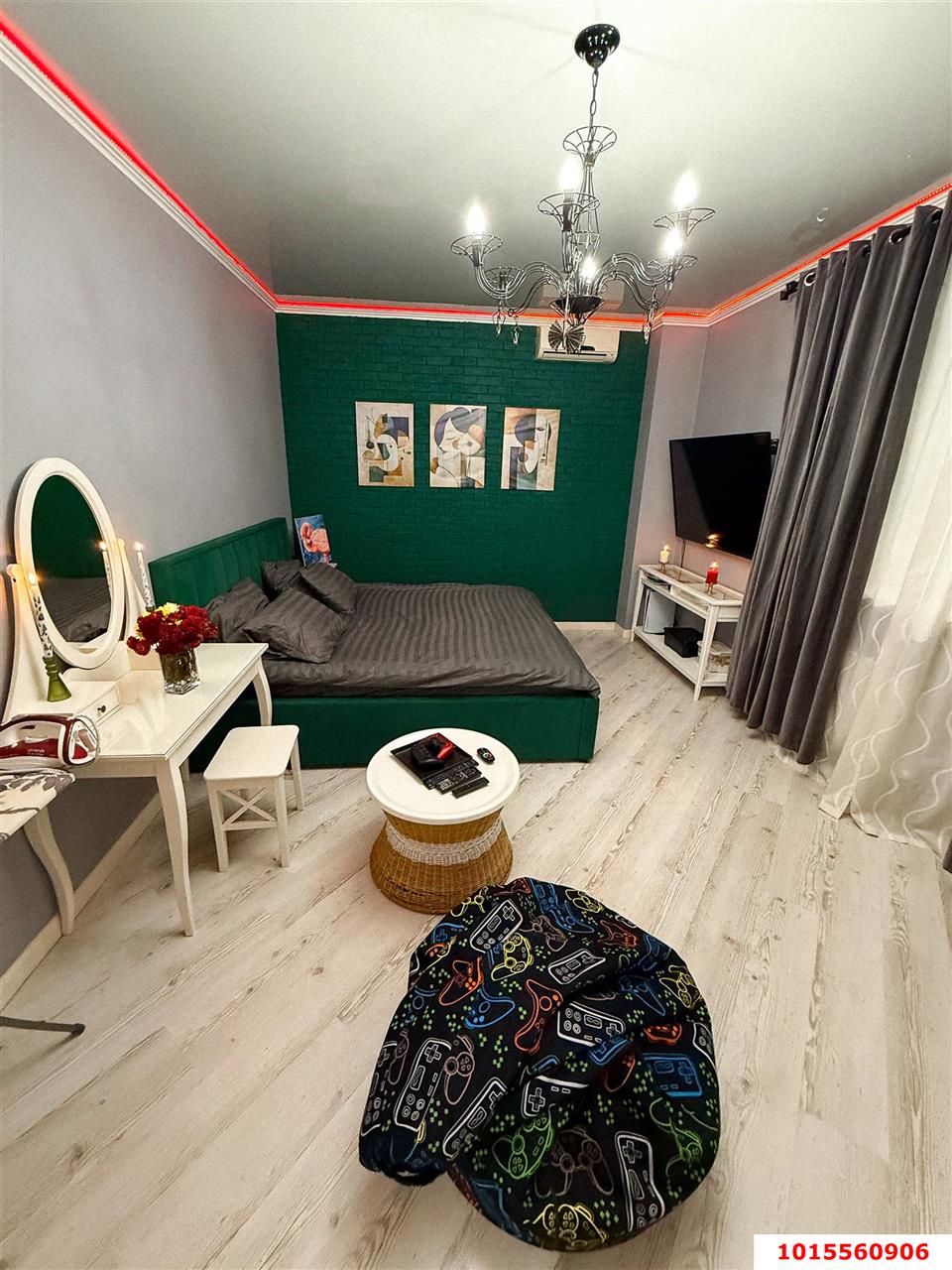 Фото №4: 1-комнатная квартира 55 м² - Краснодар, Западный внутригородской округ, мкр. Фестивальный, ул. Монтажников, 10