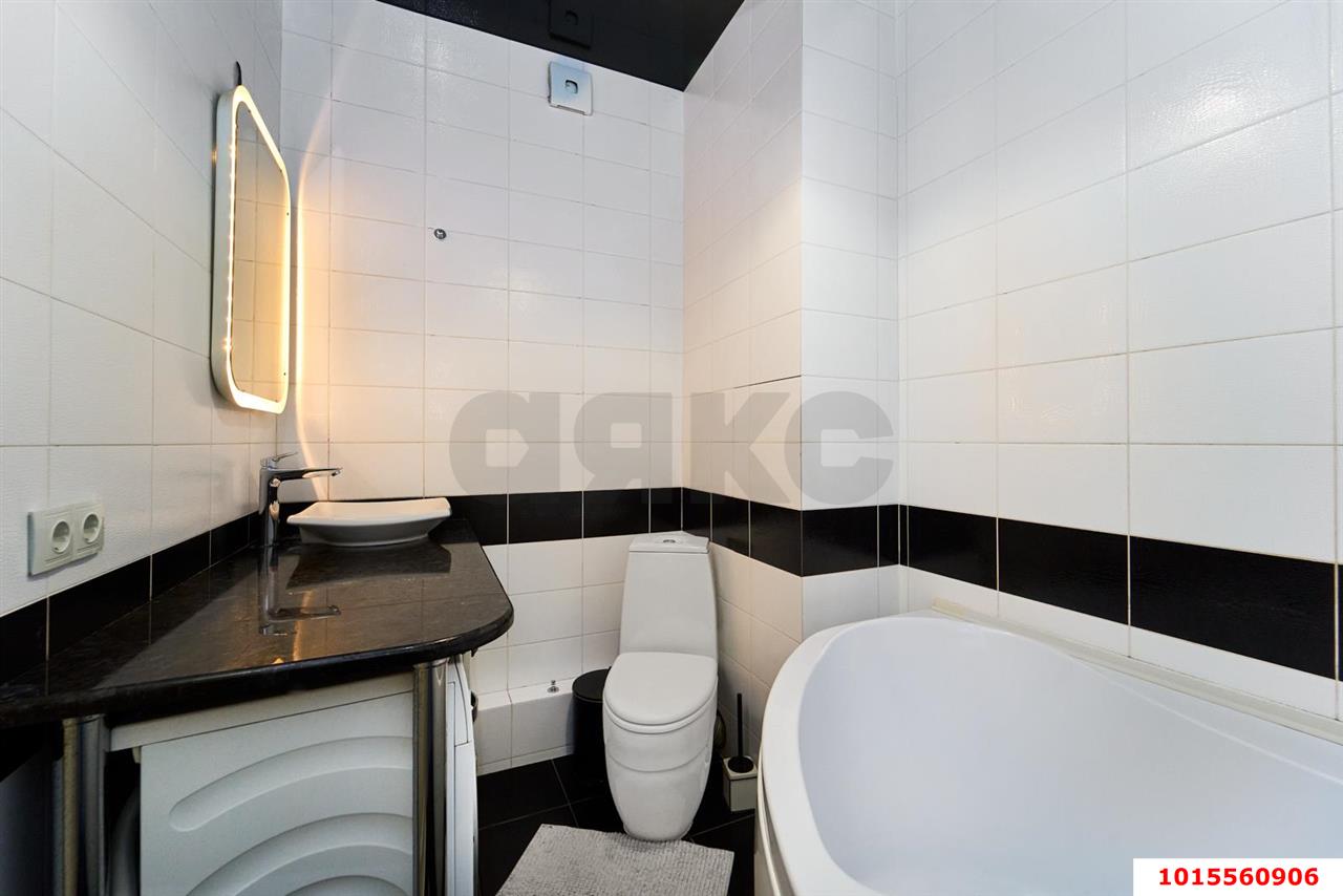 Фото №7: 1-комнатная квартира 55 м² - Краснодар, Западный внутригородской округ, мкр. Фестивальный, ул. Монтажников, 10/1