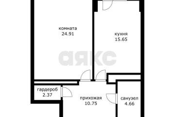Фото №3: 1-комнатная квартира 62 м² - Краснодар, мкр. Центральный, ул. Кубанская набережная, 31/1