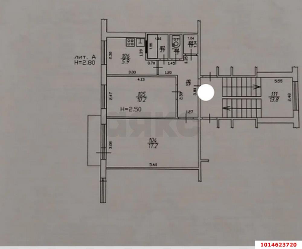 Фото №7: 2-комнатная квартира 45 м² - Краснодар, Карасунский внутригородской округ, мкр. Черёмушки, ул. Селезнёва, 196