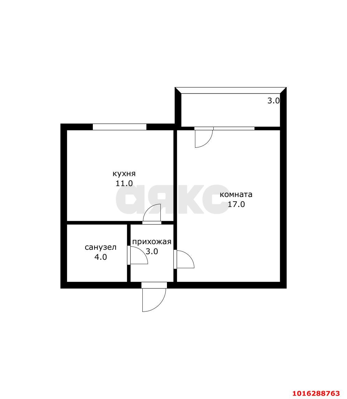 Фото №20: 1-комнатная квартира 37 м² - Краснодар, ЖК Лучезарный, имени Петра Метальникова, жилой комплекс Лучезарный, Прикубанский внутригородской округ, Завод Радиоизмерительных Приборов, мкр. Музыкальный, ул. Московская, 154к1
