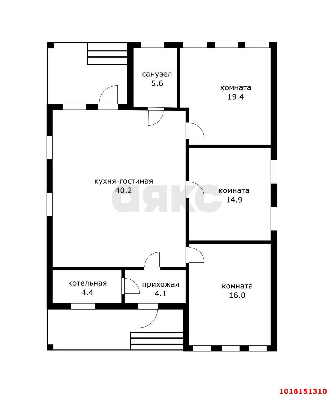 Фото №19: Дом 101 м² + 5 сот. - Старобжегокай, ул. Полевая