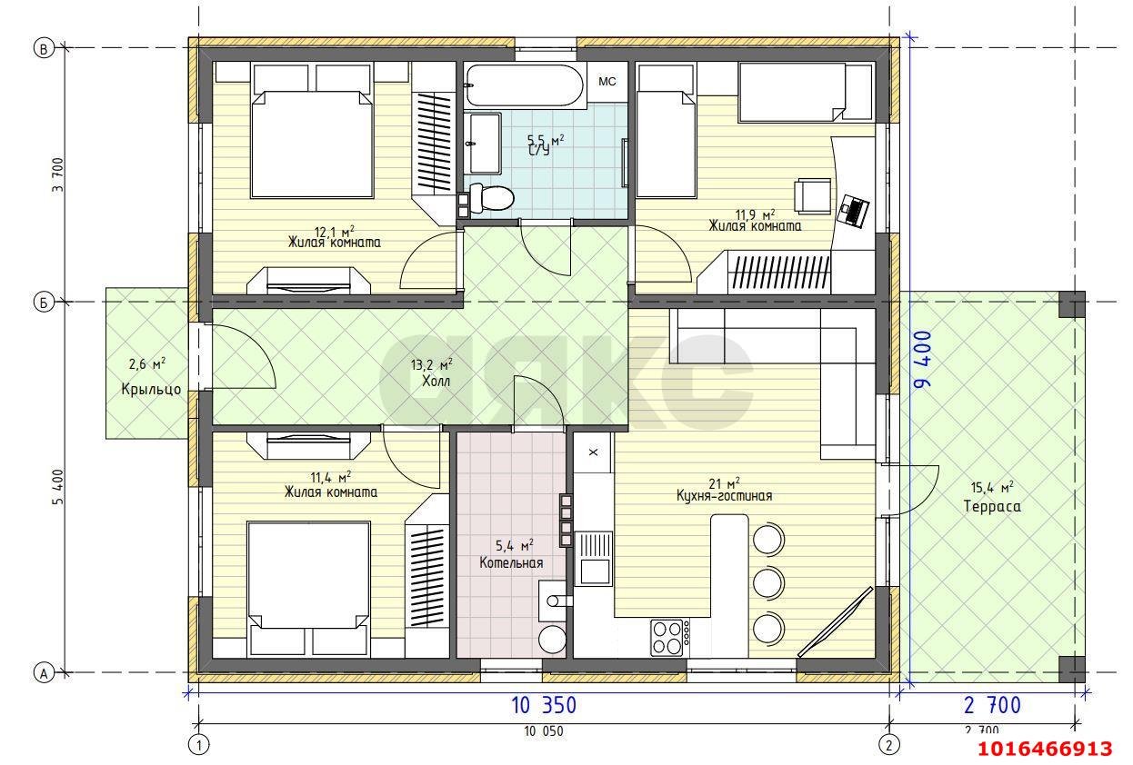 Фото №13: Дом 96 м² + 5 сот. - Новотитаровская, ул. Суворова, 12