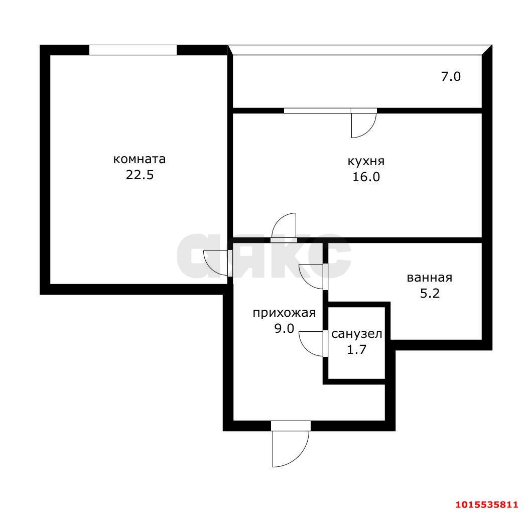 Фото №15: 3-комнатная квартира 105 м² - Краснодар, Прикубанский внутригородской округ, мкр. Восточно-Кругликовский, ул. Черкасская, 111