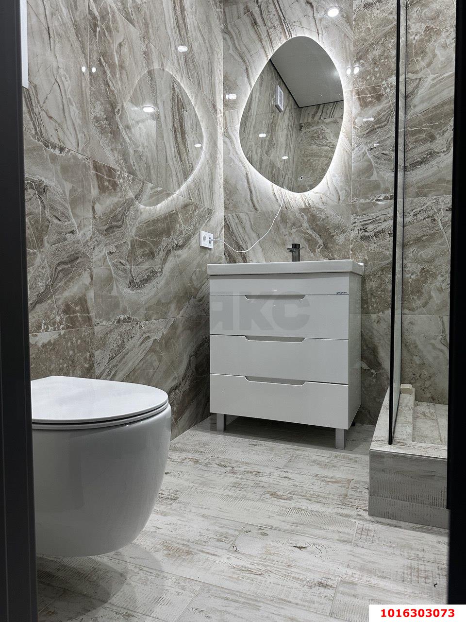 Фото №9: 2-комнатная квартира 67 м² - Краснодар, Прикубанский внутригородской округ, Россинского, мкр. жилой комплекс Россинский Парк, ул. Командорская, 15