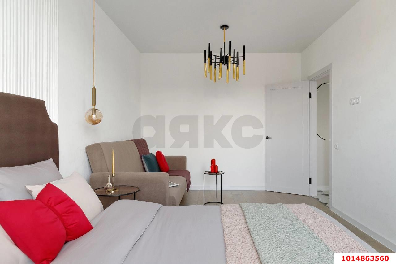 Фото №6: 2-комнатная квартира 52 м² - Краснодар, Карасунский внутригородской округ, мкр. ЖК Смородина, ул. имени Владимира Жириновского, 1к1