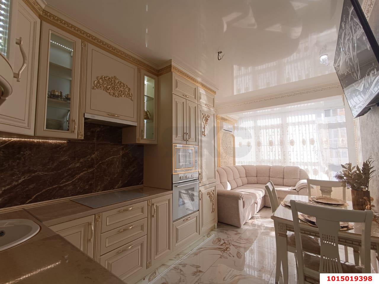 Фото №2: 1-комнатная квартира 40 м² - Краснодар, Карасунский внутригородской округ, Хлопчато-бумажный Комбинат, мкр. жилой комплекс Элегант, ул. Старокубанская, 137/1