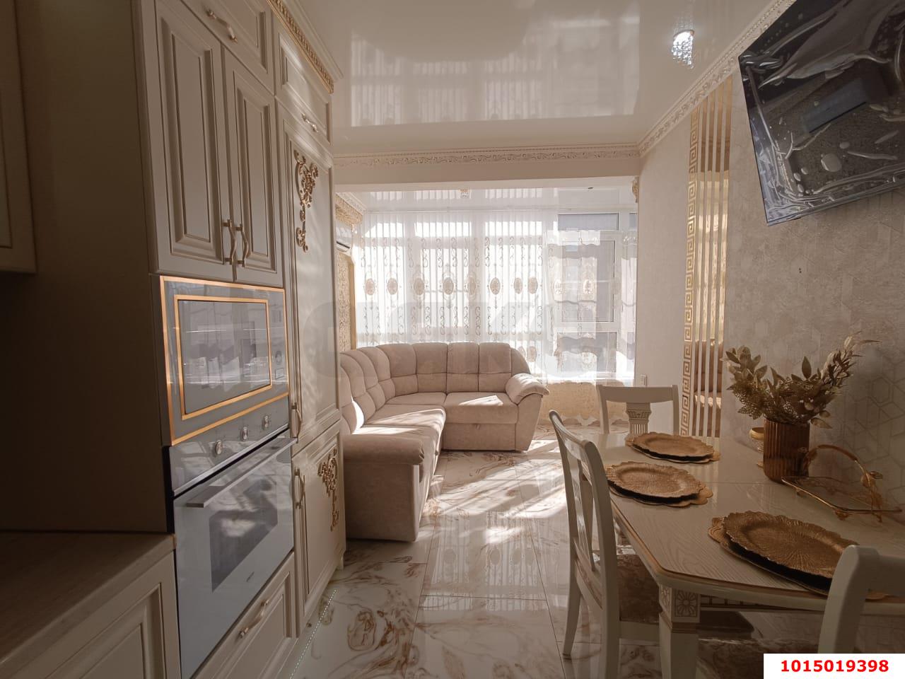 Фото №3: 1-комнатная квартира 40 м² - Краснодар, Карасунский внутригородской округ, Хлопчато-бумажный Комбинат, мкр. жилой комплекс Элегант, ул. Старокубанская, 137/1