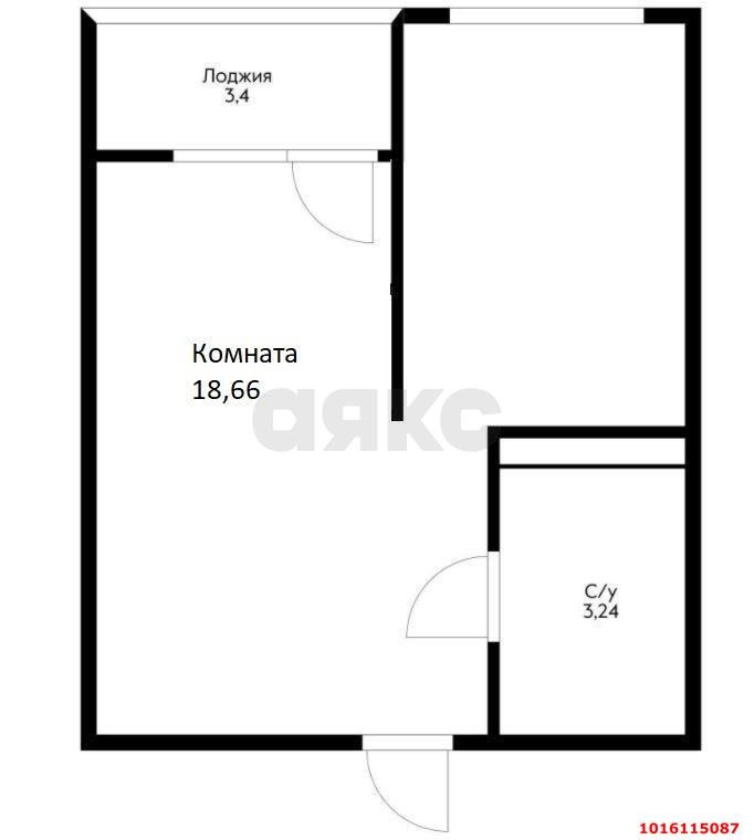 Фото №15: 1-комнатная квартира 25 м² - Краснодар, жилой комплекс Славянка, Прикубанский внутригородской округ, мкр. Славянский, ул. Заполярная, 39к10
