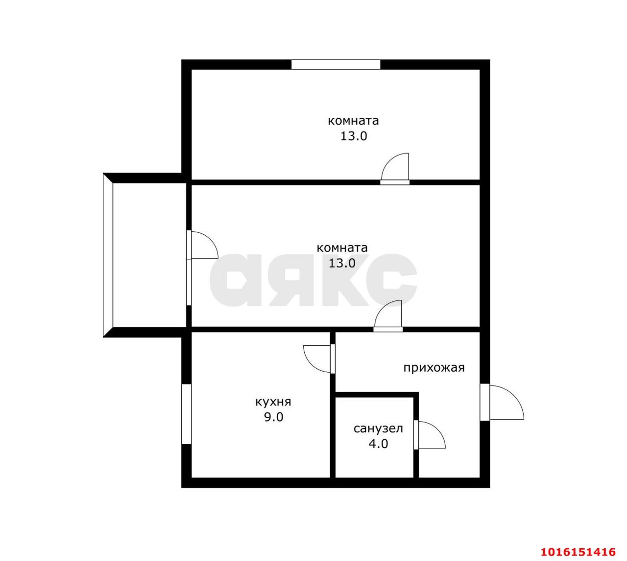Фото №11: 2-комнатная квартира 42 м² - Краснодар, Карасунский внутригородской округ, мкр. Черёмушки, ул. Ставропольская, 125/1