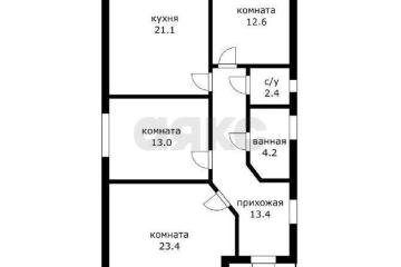 Фото №2: Дом 89 м² - Козет, ул. Московская, 7/2