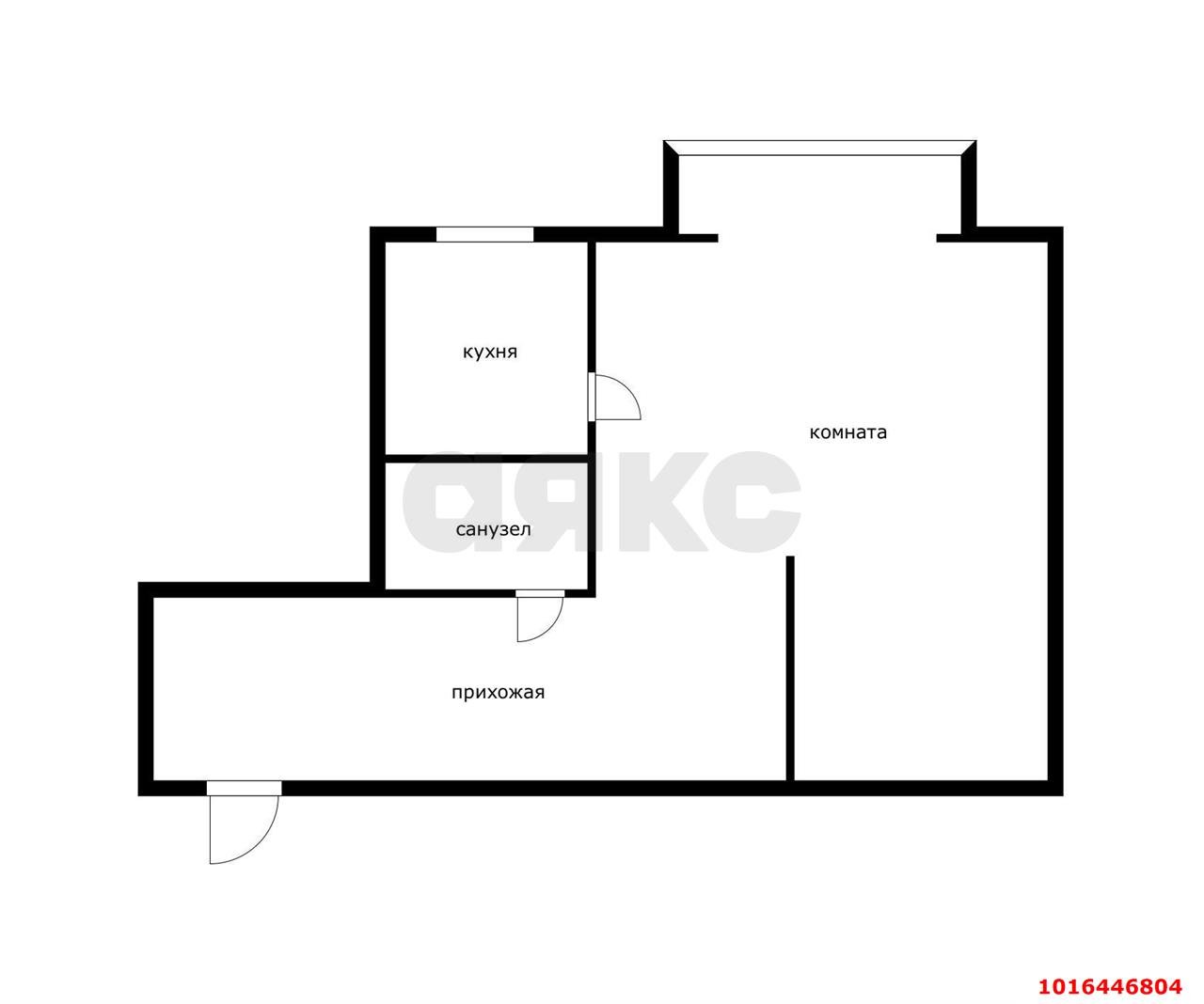 Фото №16: 1-комнатная квартира 35 м² - Краснодар, Центральный внутригородской округ, мкр. Центральный, ул. Красная, 24