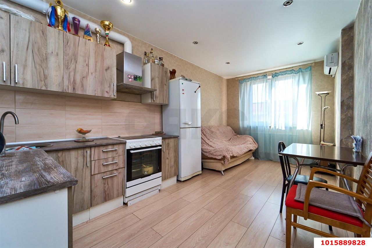 Фото №1: 1-комнатная квартира 46 м² - Краснодар, Прикубанский внутригородской округ, мкр. Славянский, ул. Заполярная, 37к3