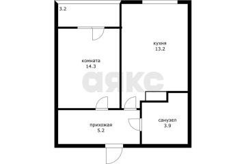 Фото №1: 1-комнатная квартира 33 м² - Краснодар, мкр. жилой комплекс Самолёт-3, ул. Ивана Беличенко, 86к1