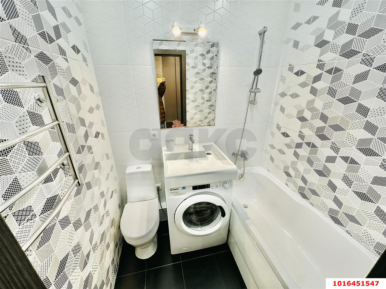 Фото №9: 1-комнатная квартира 34 м² - Краснодар, жилой комплекс Мозаика, Прикубанский внутригородской округ, ж/м имени Демьяна Бедного, ул. Степная, 1/1