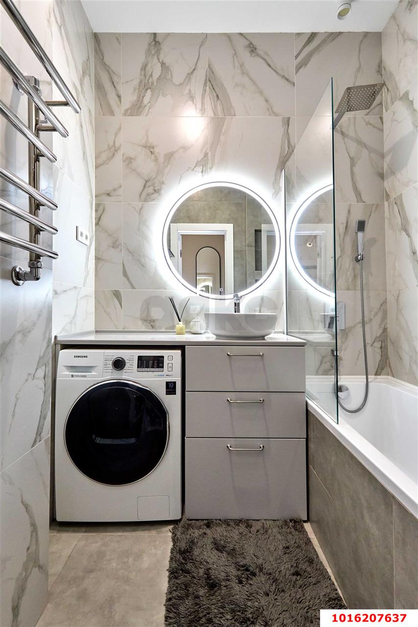 Фото №8: 3-комнатная квартира 96 м² - Краснодар, Прикубанский внутригородской округ, Фестивальный, мкр. Солнечный, ул. имени Симиренко, 71к1