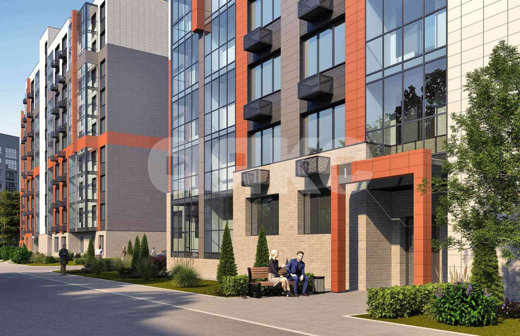 Фото №4: 1-комнатная квартира 42 м² - Мариуполь, р. Жовтневый, ул. Административная площадь