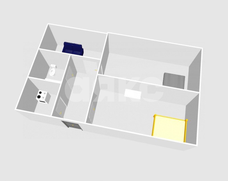 Фото №18: 3-комнатная квартира 52 м² - Воскресенск, мкр. Цемгигант, ул. Ленинская, 17