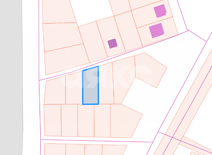 Фото №1: Земельный участок под ИЖС 6.26 сот. - Южный, ул. Вокзальная, 12