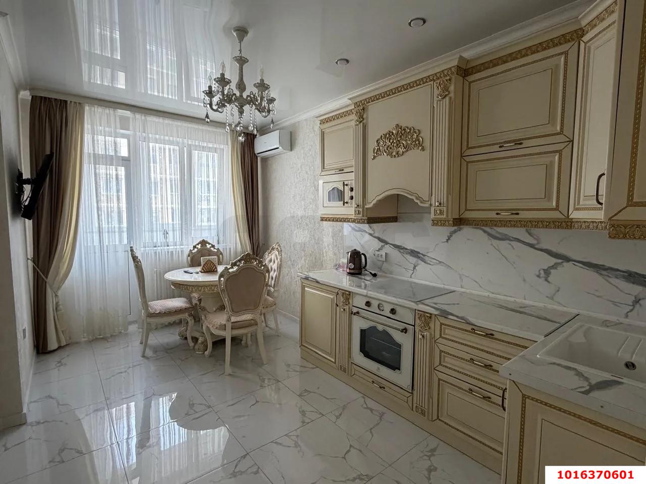 Фото №1: 1-комнатная квартира 44 м² - Краснодар, Прикубанский внутригородской округ, мкр. Славянский, ул. Заполярная, 37к3