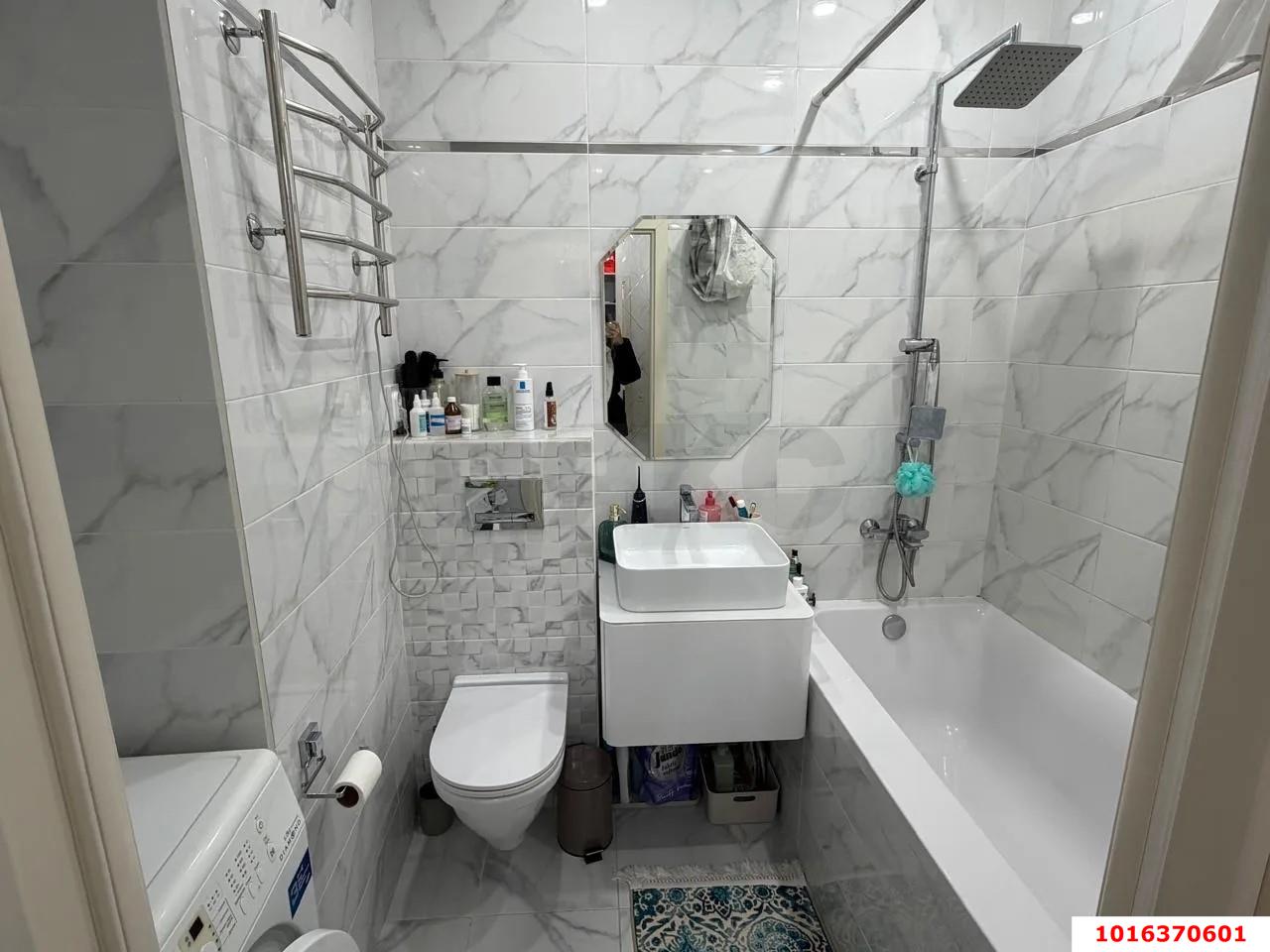 Фото №4: 1-комнатная квартира 44 м² - Краснодар, Прикубанский внутригородской округ, мкр. Славянский, ул. Заполярная, 37к3