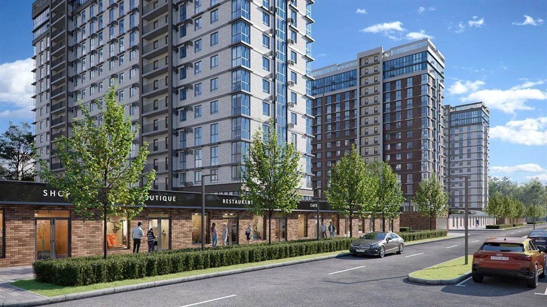 Фото №2: 1-комнатная квартира 44 м² - Краснодар, Прикубанский внутригородской округ, мкр. Догма Парк, ул. Марины Цветаевой, 33