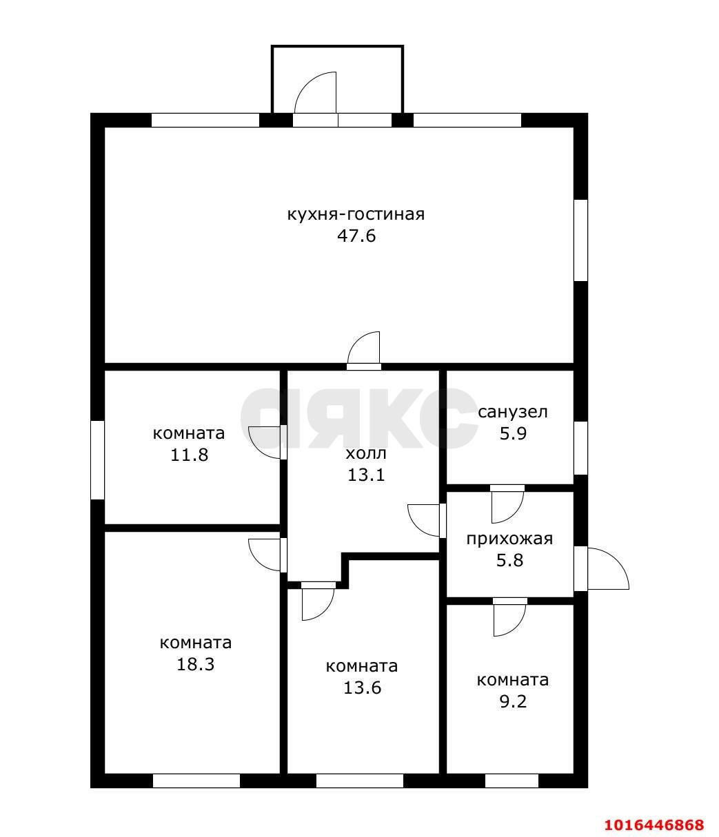 Фото №5: Дом 133 м² + 3.68 сот. - Краснодар, Карасунский внутригородской округ, мкр. Камвольно-суконный Комбинат, пр-д 2-й Продольный, 56
