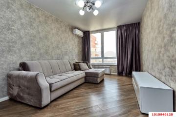 Фото №1: 1-комнатная квартира 43 м² - Краснодар, мкр. жилой комплекс Дуэт, ул. Душистая, 77