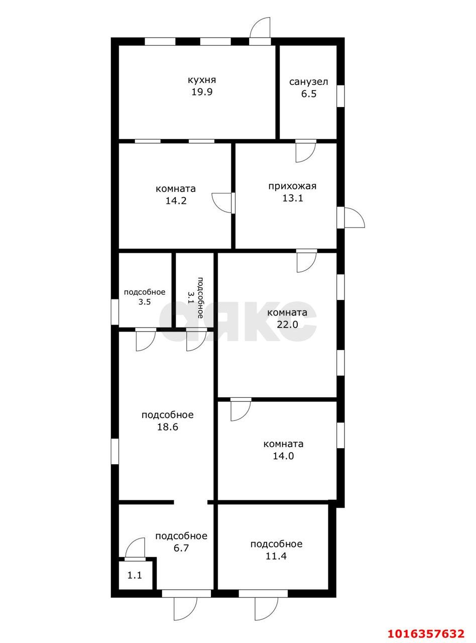 Фото №15: Дом 134 м² + 7.86 сот. - Краснодар, Прикубанский внутригородской округ, Завод Радиоизмерительных Приборов, п. Калинино, ул. Российская, 668