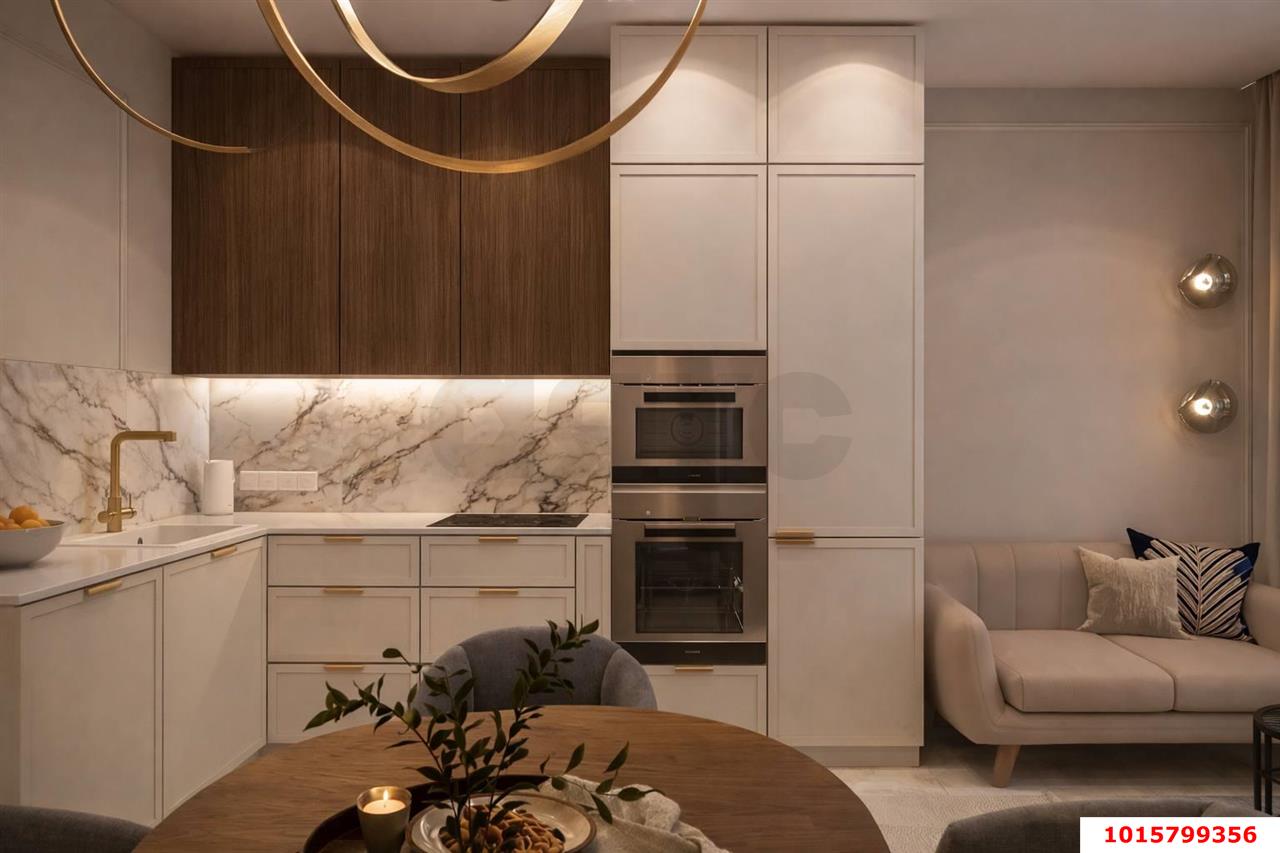 Фото №2: 2-комнатная квартира 65 м² - Краснодар, Западный внутригородской округ, Фестивальный, мкр. жилой комплекс Маршал, ул. Гаражная, 87