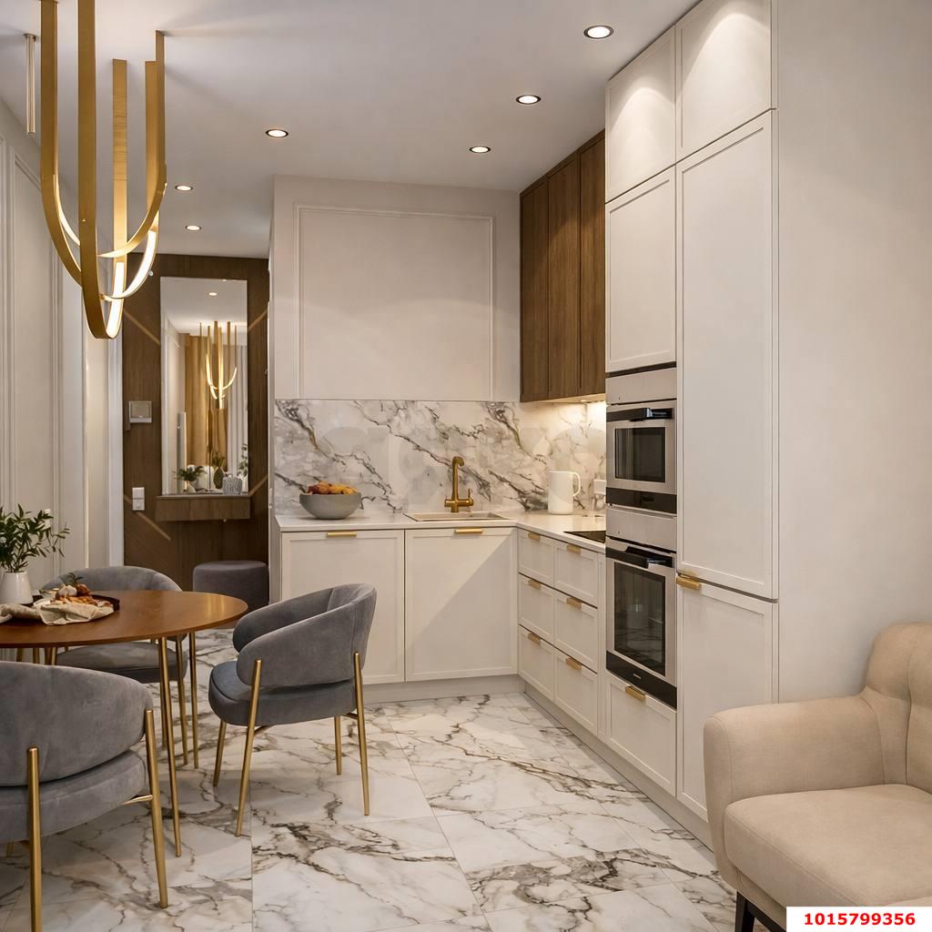 Фото №4: 2-комнатная квартира 65 м² - Краснодар, Западный внутригородской округ, Фестивальный, мкр. жилой комплекс Маршал, ул. Гаражная, 87