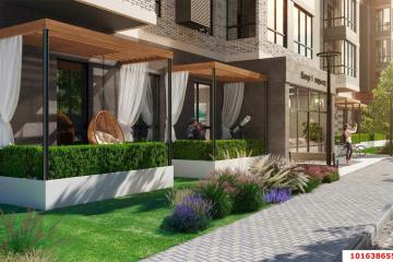 Фото №3: 1-комнатная квартира 38 м² - Краснодар, мкр. ЖК Тёплые Края, ул. им. Александра Гикало, 11