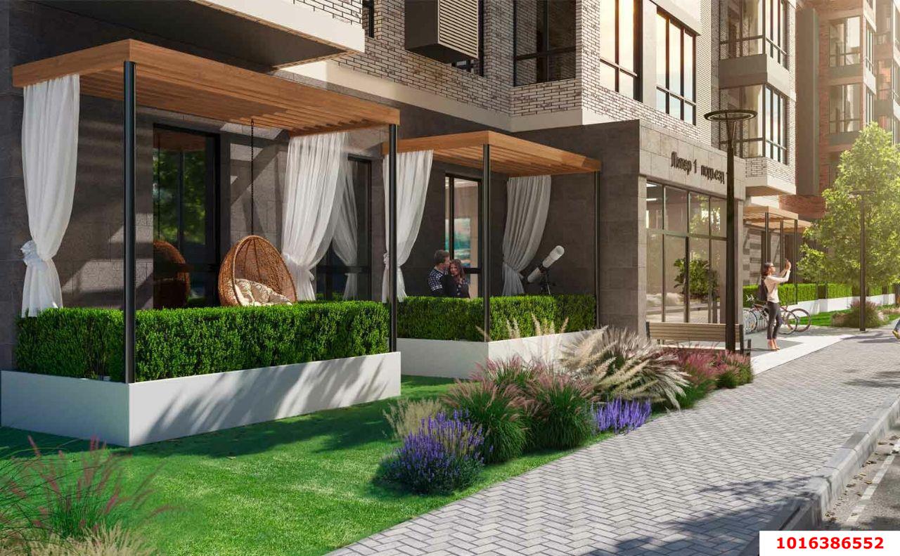 Фото №3: 1-комнатная квартира 38 м² - Краснодар, Прикубанский внутригородской округ, мкр. ЖК Тёплые Края, ул. им. Александра Гикало, 11