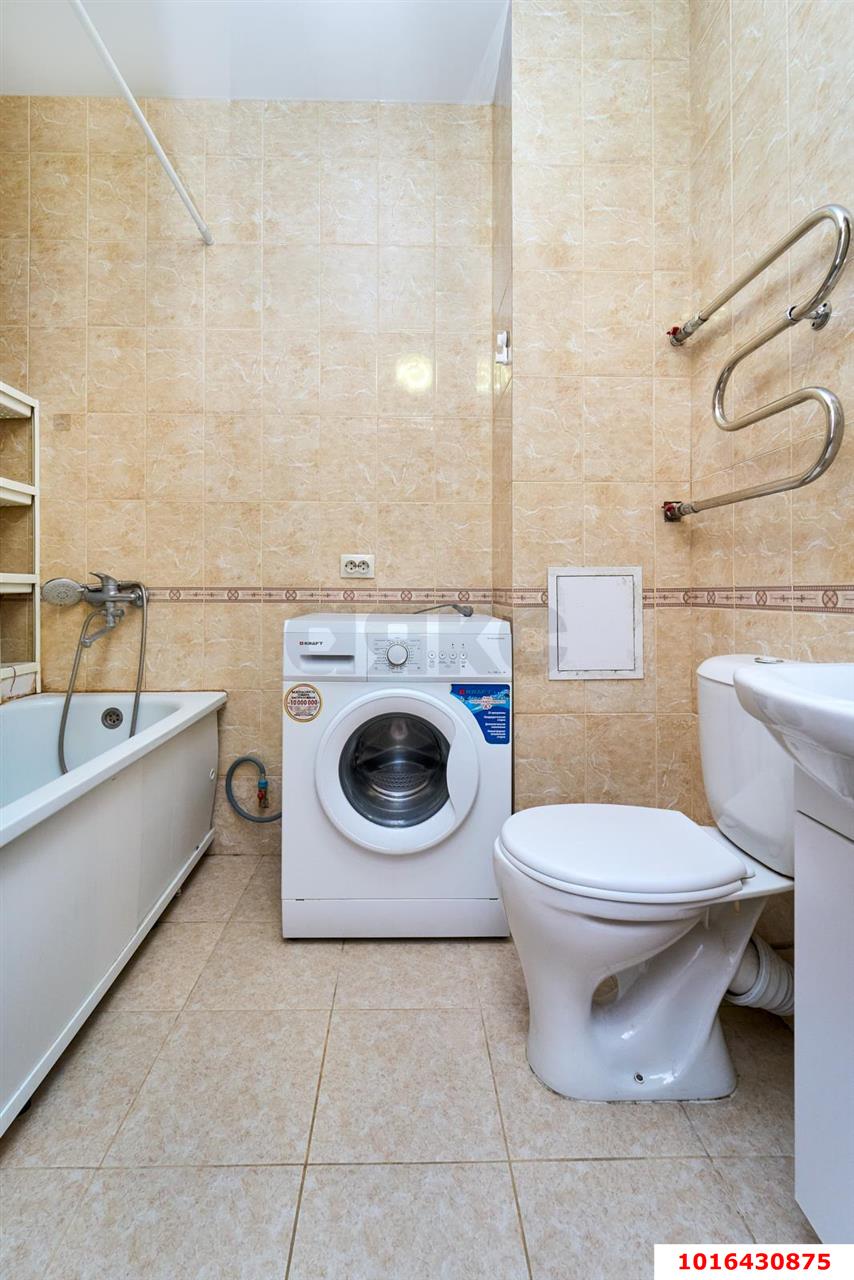 Фото №10: 1-комнатная квартира 33 м² - Краснодар, ЖК Притяжение, Прикубанский внутригородской округ, Завод Радиоизмерительных Приборов, Музыкальный, мкр. жилой комплекс Притяжение, ул. Московская, 118к1